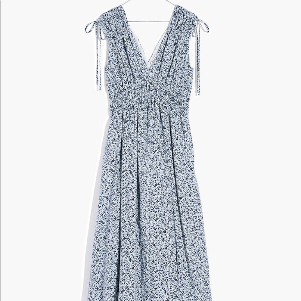 Sophia Smocked Midi Dress in Florentine Floral